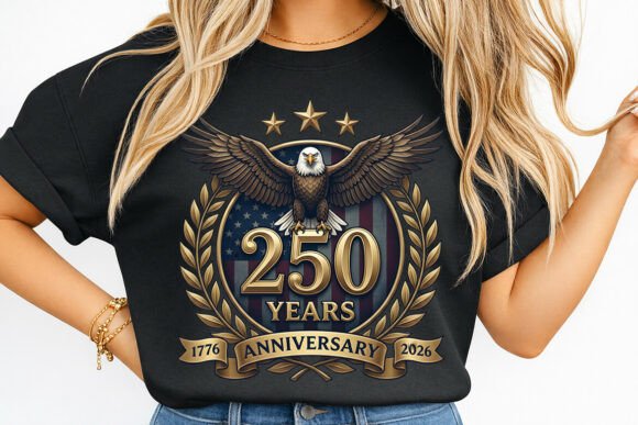 Honoring a Milestone: The USA 250 Anniversary Patriotic Eagle PNG