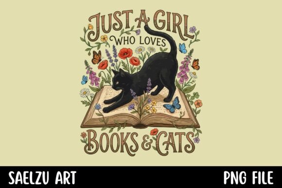 Just a Girl Who Loves Books & Cats: A Designer's Guide