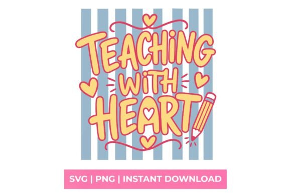 Teaching with Heart Retro Pencil SVG: A Designer's Honest Take