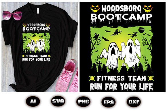 WOODSBORO BOOTCAMP FITNESS TEAM RUN 4: Bold Design for Active Brands